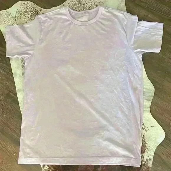 NWOT lavender George T-shirt size large - Picture 1 of 3